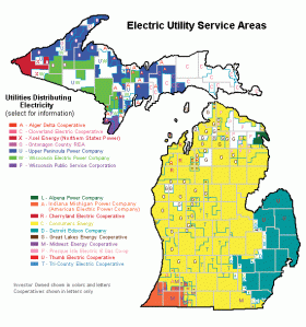 Michigan-electric-service-areas